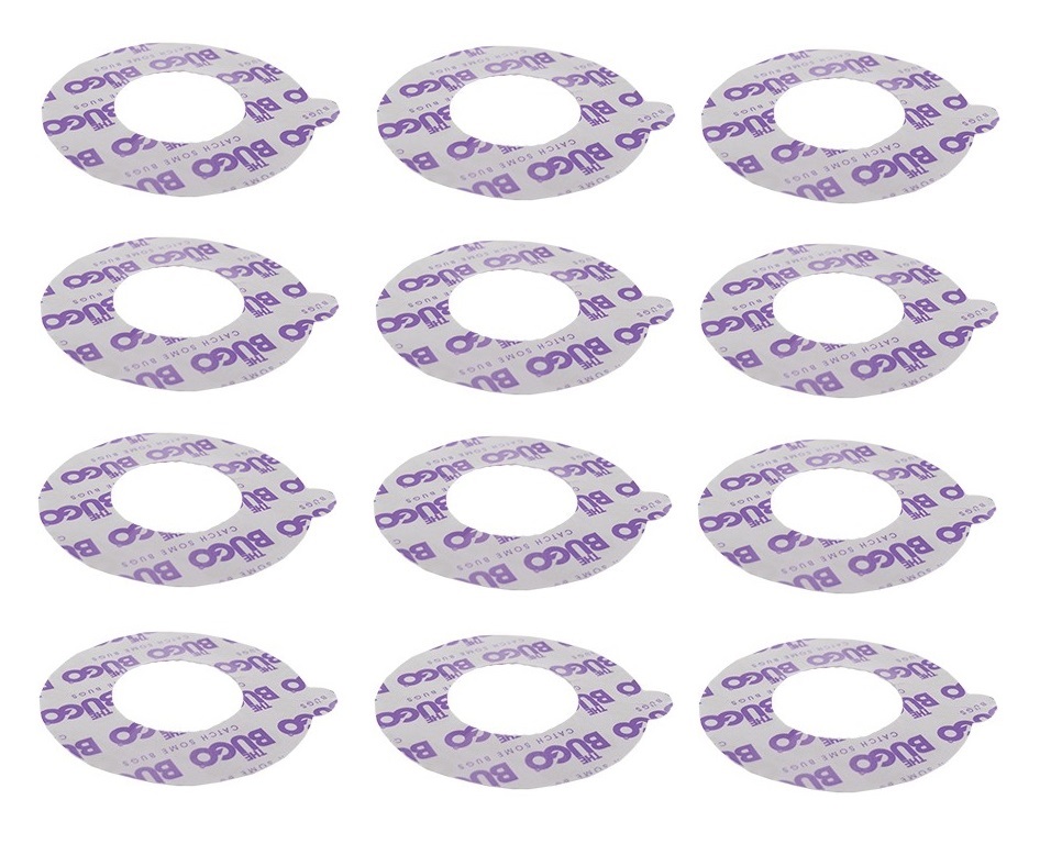 Капан с лепило за дървеници The Bugo за твърди повърхности - 12 бр.