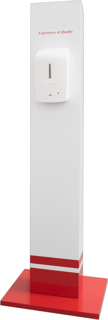 Стойка с диспенсър автоматичен пенообразуващ (HMI® MODULAR Touch-FREE Soap) с регулиране на дозирането за сапуни, шампоани, дезинфектанти. ... от HMI -  — продуктова снимка