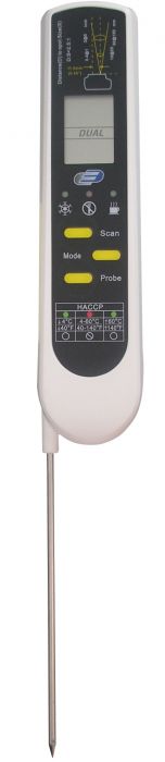 Инфраред термометър и със сонда "DualTEMP PRO"- № 31.1119K по НАССР и EN 13485, калибриран в Германия — снимка на продукта от TFA Dostmann - 
