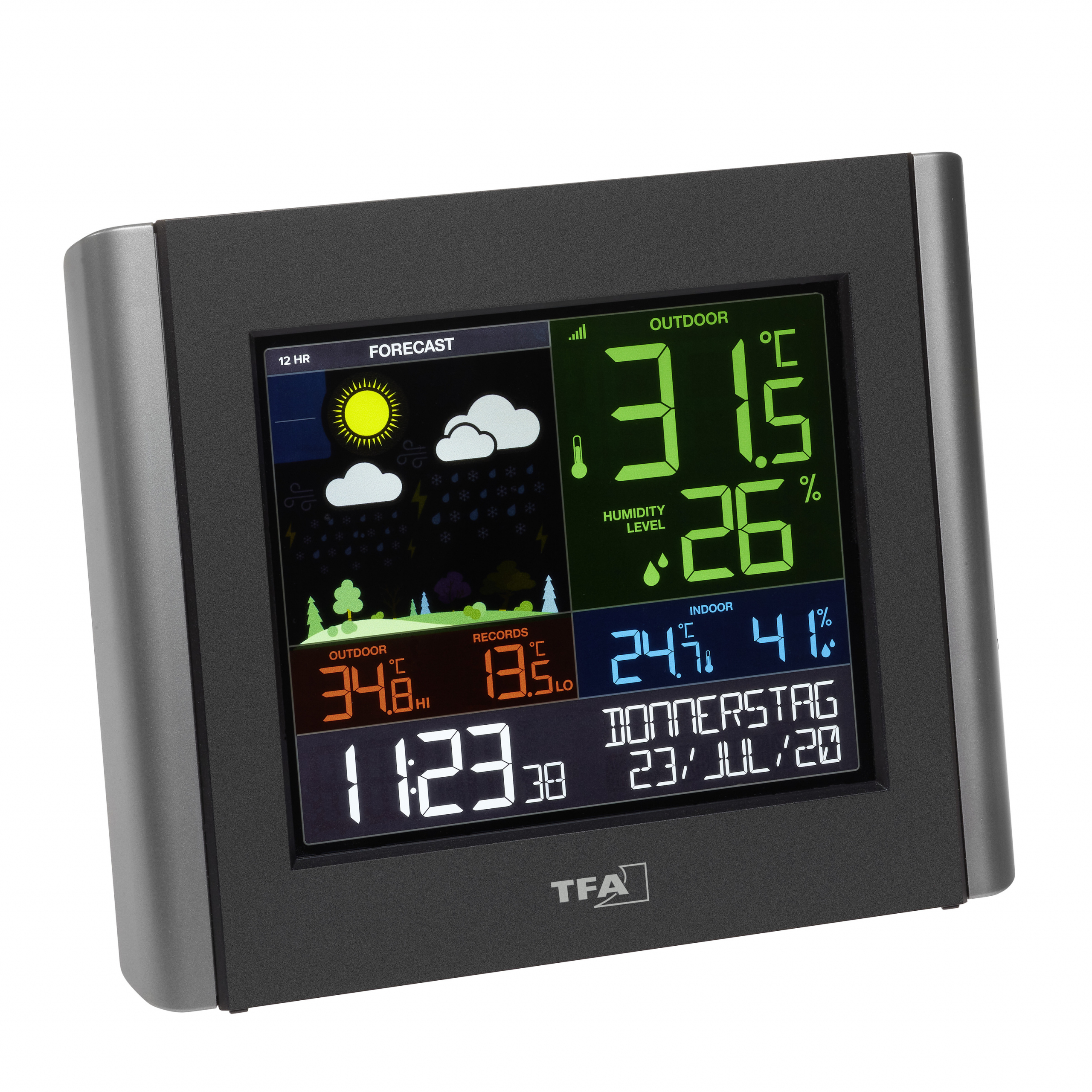 Снимка на VIEW METEO-Безжична метеорологична станция с Wifi – 35.8000.01, TFA Dostmann - , цена 119.03 лв