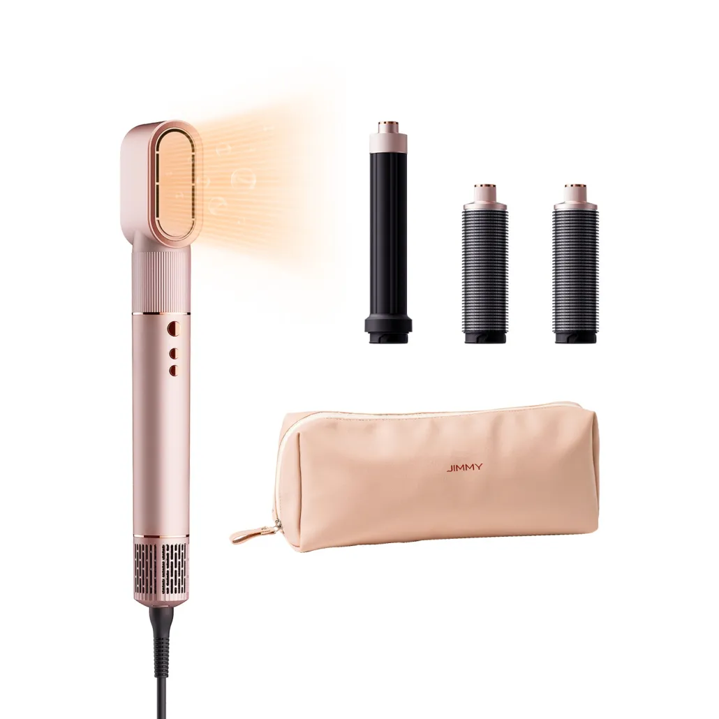 Снимка на Мултистайлър JIMMY HF9, Розово златист, AirTrade, цена 140.83 лв