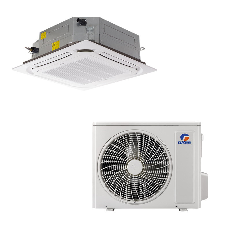 Касетъчен климатик Gree GUD50T1 + GUD50W1/NhA-S, 18000 BTU, 34 м2, A++, R-32, Бял — снимка на продукта от Gree