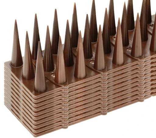 Снимка на Шипове МИНИ кафяви отблъскващи котки и птици - 500 см. (1500 см) - 10 бр.,  , цена 9.38 лв