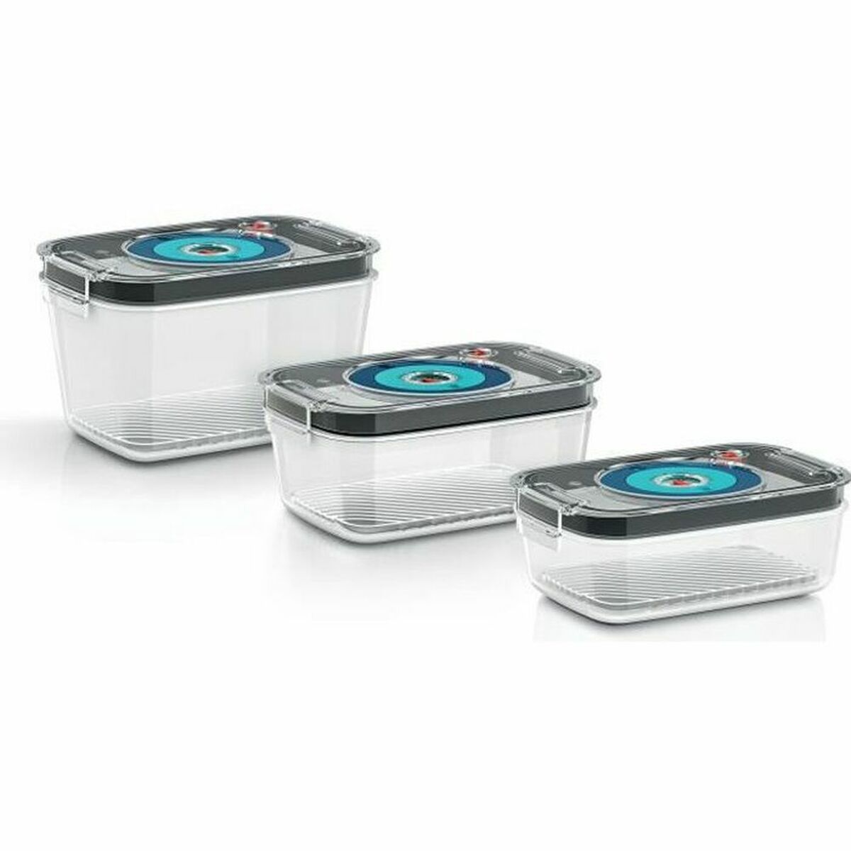 Снимка на 3 Комплект Кутии за Обяд BOSCH Tritan Пластмаса 700 ml 1 L 1,5 L (3 броя), BOSCH, цена 137.90 лв