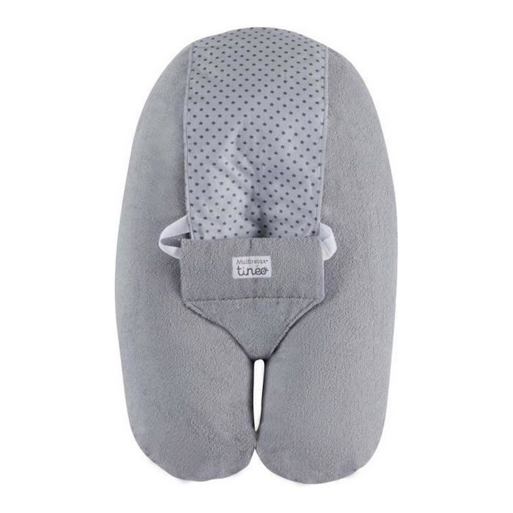 Breastfeeding Cushion Tineo Polka Dots Сив от Tineo — продуктова снимка