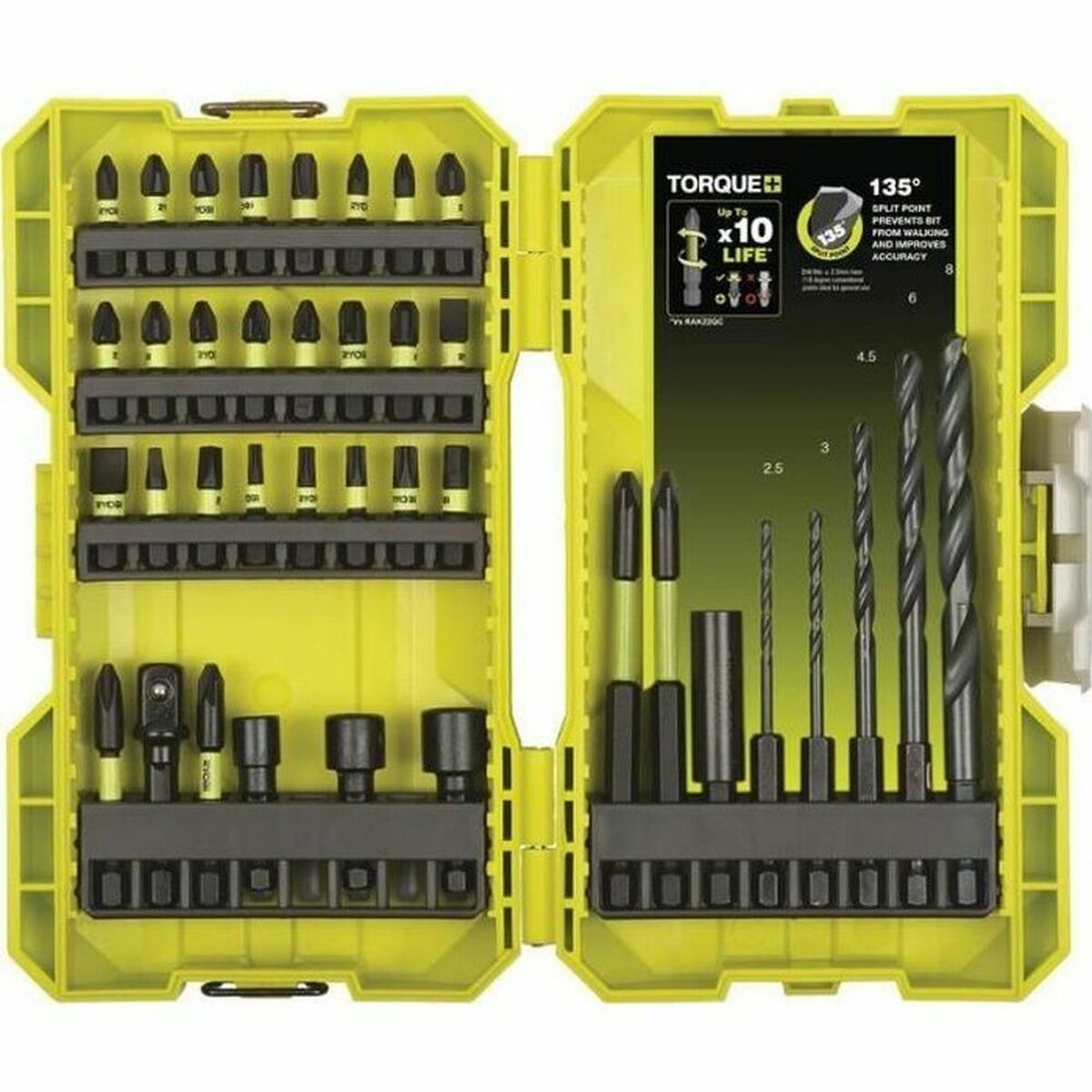 Снимка на Drill bits and tits set Ryobi Special Impact 38 Части Hex Pozidriv pH HSS, Ryobi, цена 75.20 лв