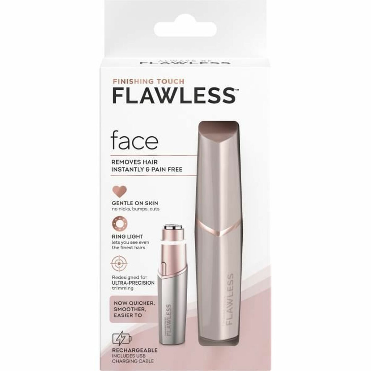 Eлектрическа машинка за подстригване FLAWLESS Face от FLAWLESS — продуктова снимка