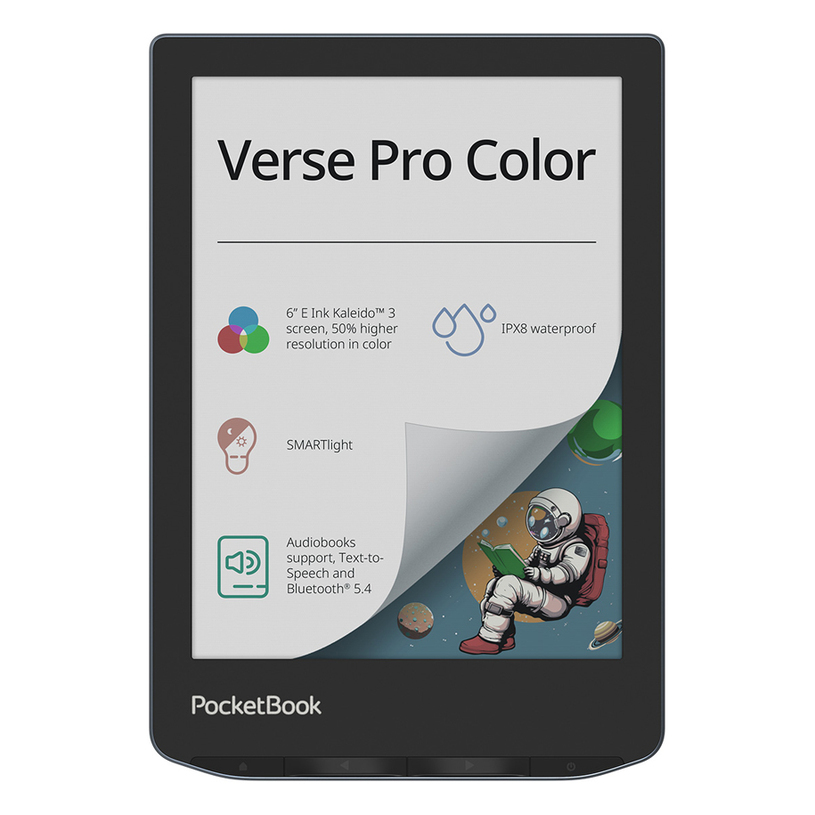 Снимка на Електронен четец PocketBook Verse Pro Color, Stormy Sea, 16GB - PB634K3, AirTrade, цена 174.17 лв