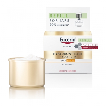 ЕУЦЕРИН ХИАЛУРОН Филър и Еластисити дневен крем SPF30 50 мл., козметика за лице  

9