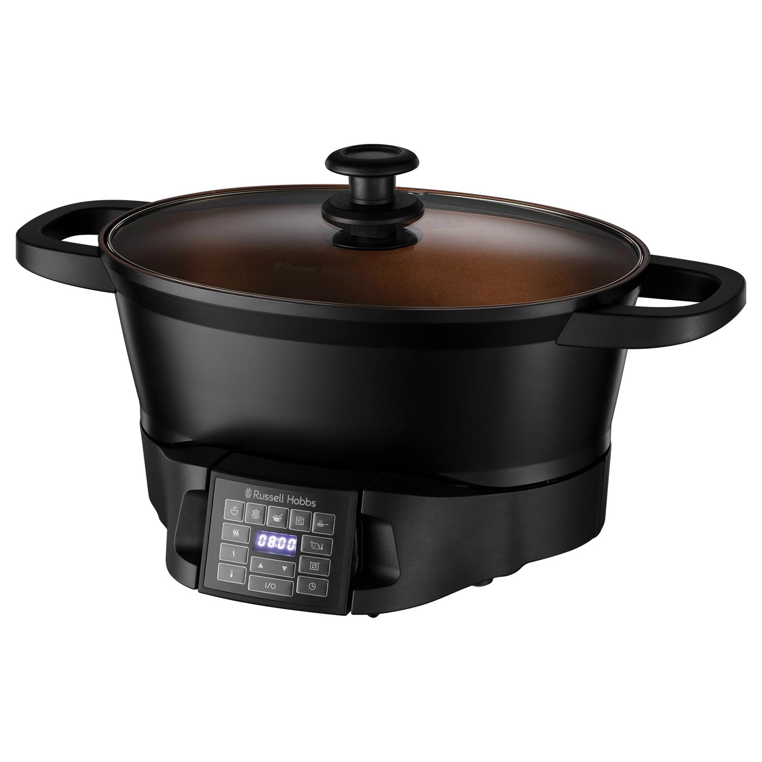 Мултикукър Russell Hobbs Good-to-Go 28270-56, 750W, 6.5 л, 8 програми, Таймер, Размразяване, Лесно почистване, Черен — снимка на продукта от Russell Hobbs
