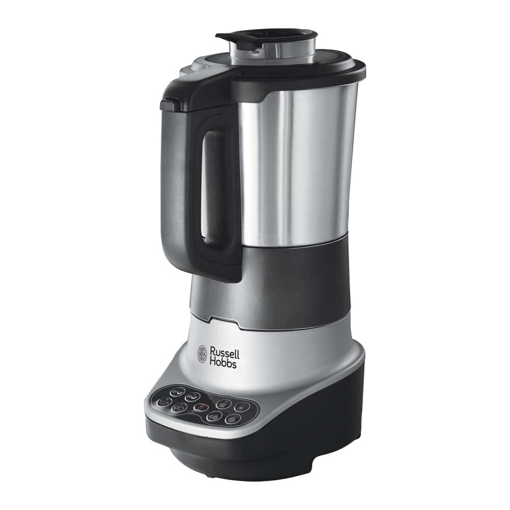 Снимка на Блендер за супа с нагревател Russell Hobbs Soup & Blend 21480-56, 1200W, 1.75L, 8 програми, Звук, Поддържане на топлина, Черен/инокс, Russell Hobbs, цена 76.58 лв