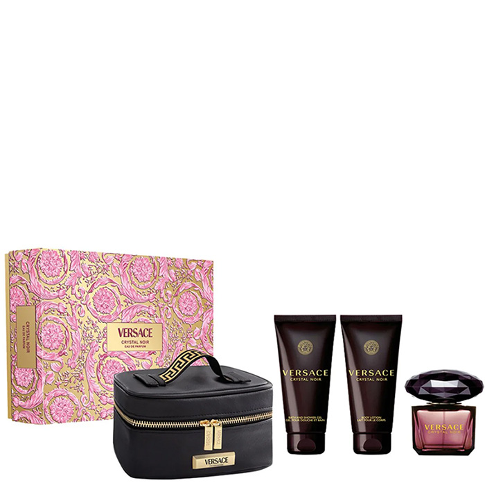Versace CRYSTAL NOIR комплект 4 части 90 мл - EDP — снимка