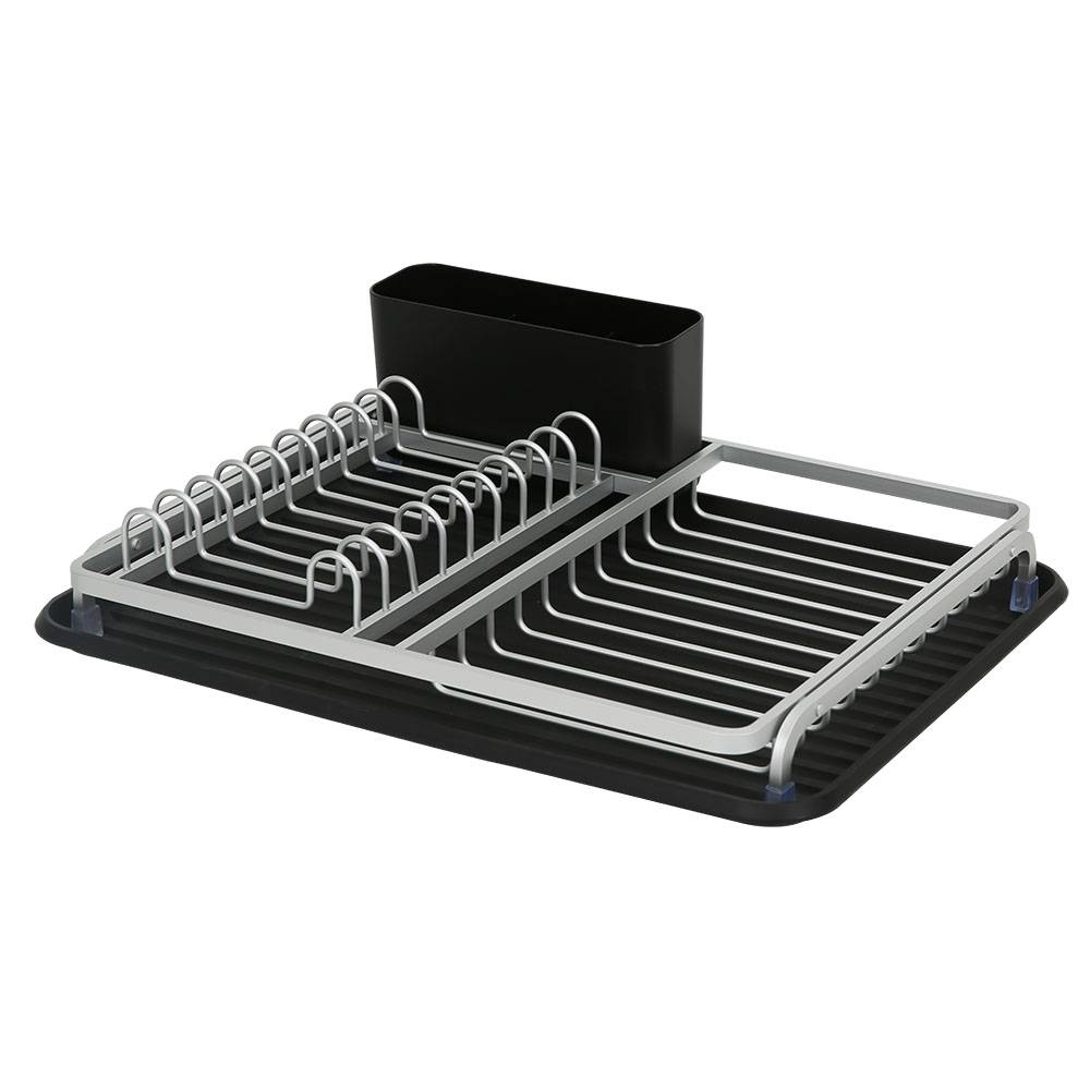 Сушилник за съдове Luigi Ferrero FR-3932A 43x32x12cm, сребрист — снимка