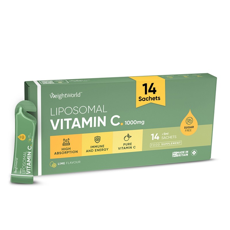 Липозомен Витамин C 1000 mg – Имунитет и антиоксидантна защита, 14 сашета — продуктова снимка