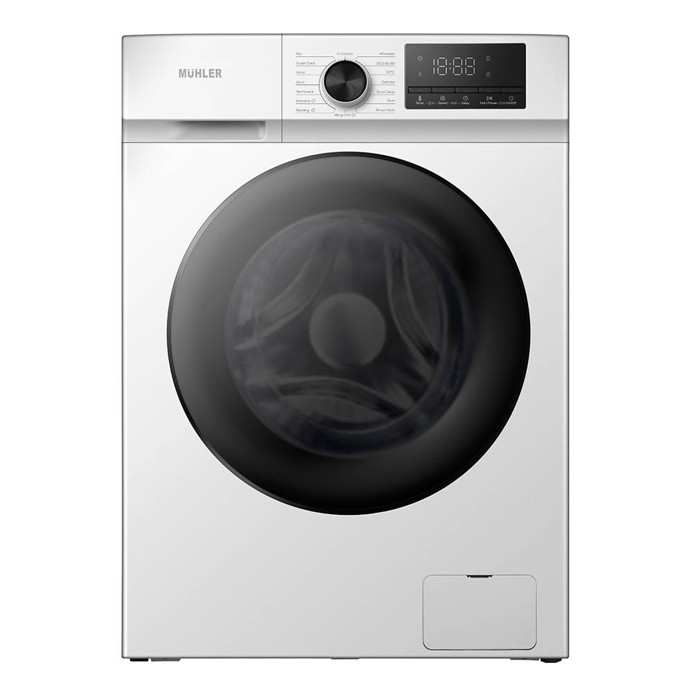 Пералня Muhler IWM814WA, клас А, Steam Wash, инверторна — снимка