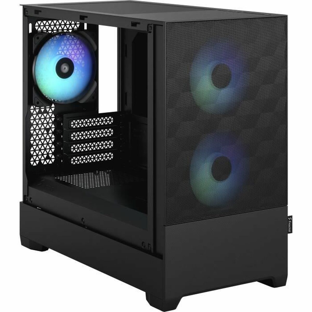 ATX полу-висока кутия Fractal Pop Mini Air RGB Черен — снимка на продукта от Fractal