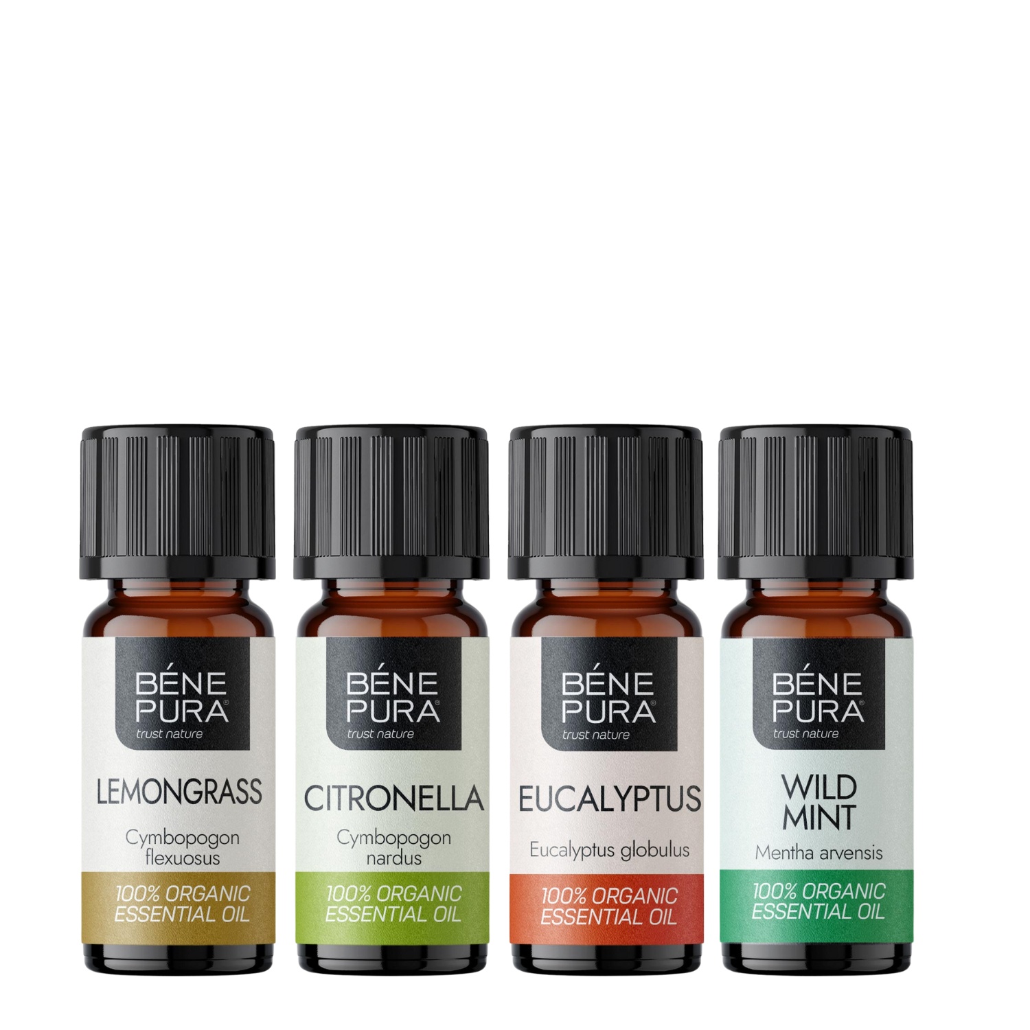 Сет био етерични масла за защита от насекоми, марка Benepurabg, козметика

20