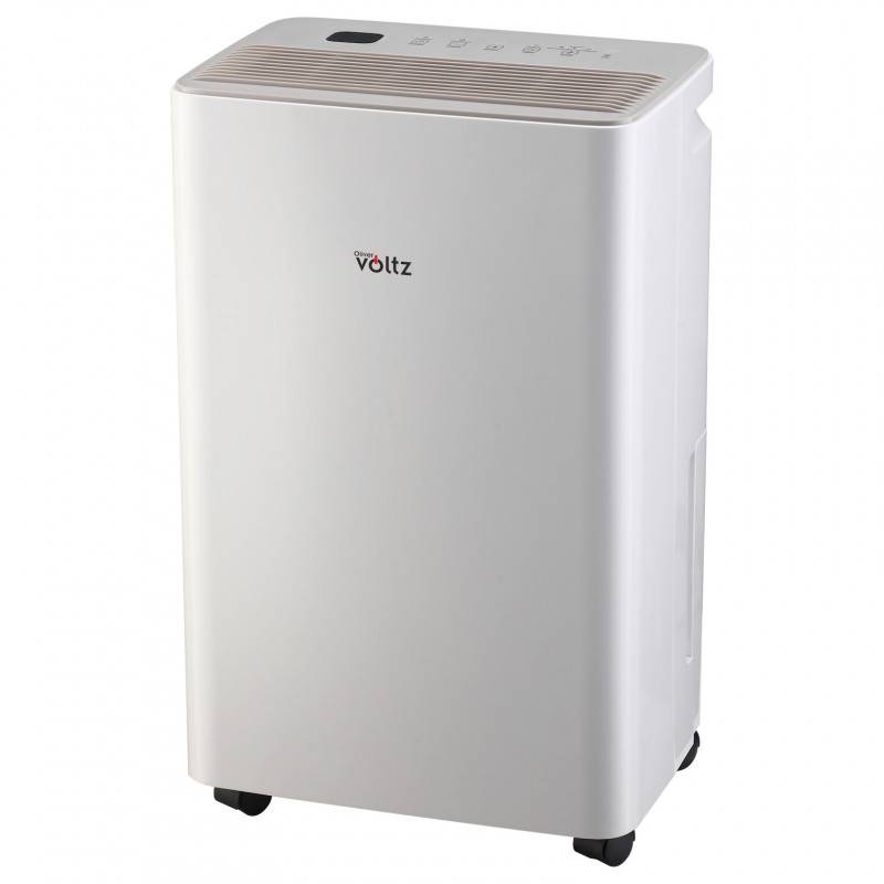 Влагоабсорбатор Oliver Voltz OV51763A, До 45 м2, 150 м3/ч, 1.8 л, 12 л/ден, LED дисплей, Таймер, Йонизатор, Бял — снимка