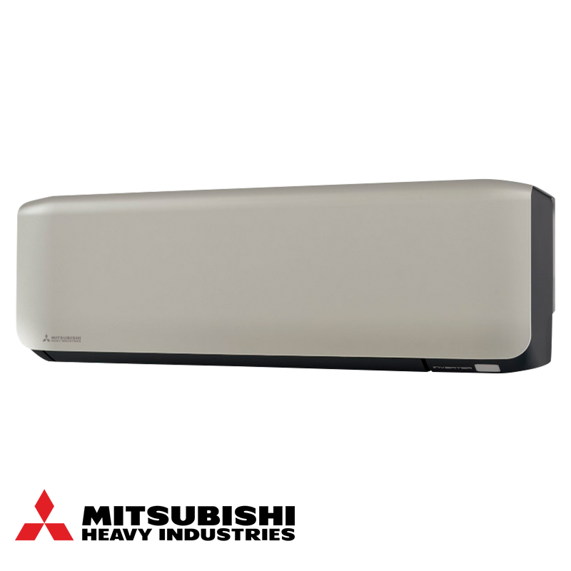 Инверторен климатик Mitsubishi Heavy Industries SRK25ZS-WFT + SRC25ZS-W, 9000 BTU, 20 м2, А+++, Wi-Fi, R-32, Бежов от Mitsubishi Heavy Industries — продуктова снимка