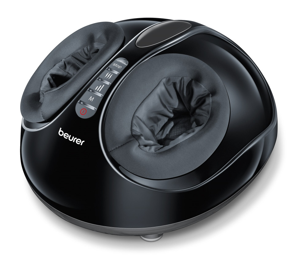 Снимка на Шиацу масажор Beurer FM 90, 48W, Въздушна компресия, Рефлексотерапия, 24 глави, 3 програми, До 46 №, Черен, Beurer, цена 136.30 лв
