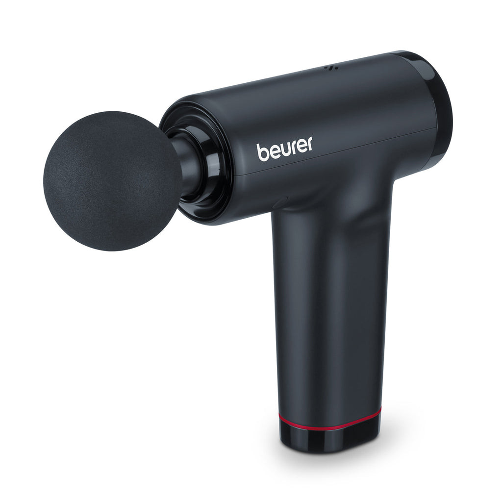 Масажор за цяло тяло Beurer MG 89, 2000 mAh, До 4 часа, 5 степени, Безчетков мотор, Точков, LED, CE, Черен от Beurer — продуктова снимка