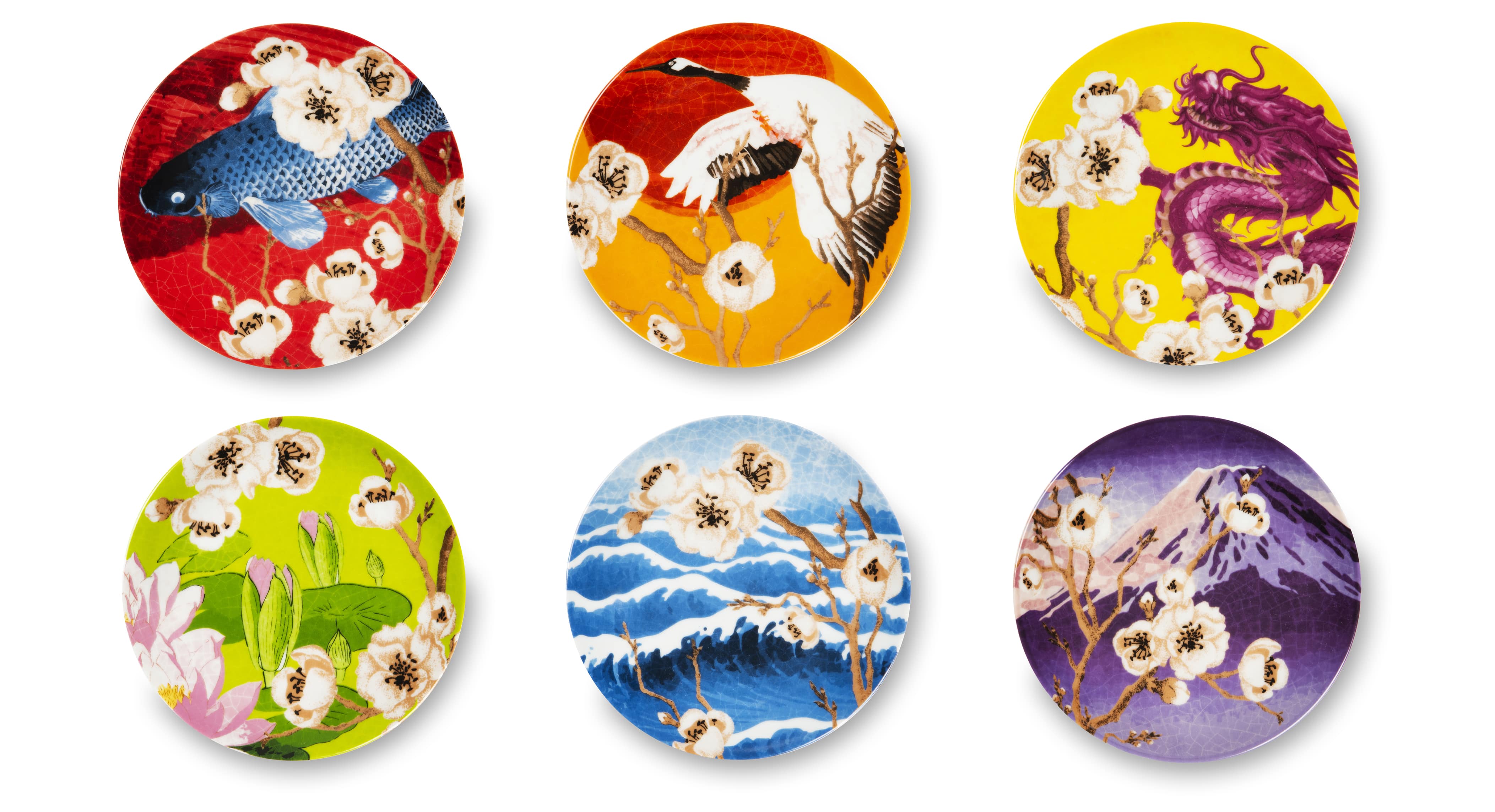 десертни чинии EXCELSA FUJI, 15 см, за сладки и десерти, елегантен дизайн  

19