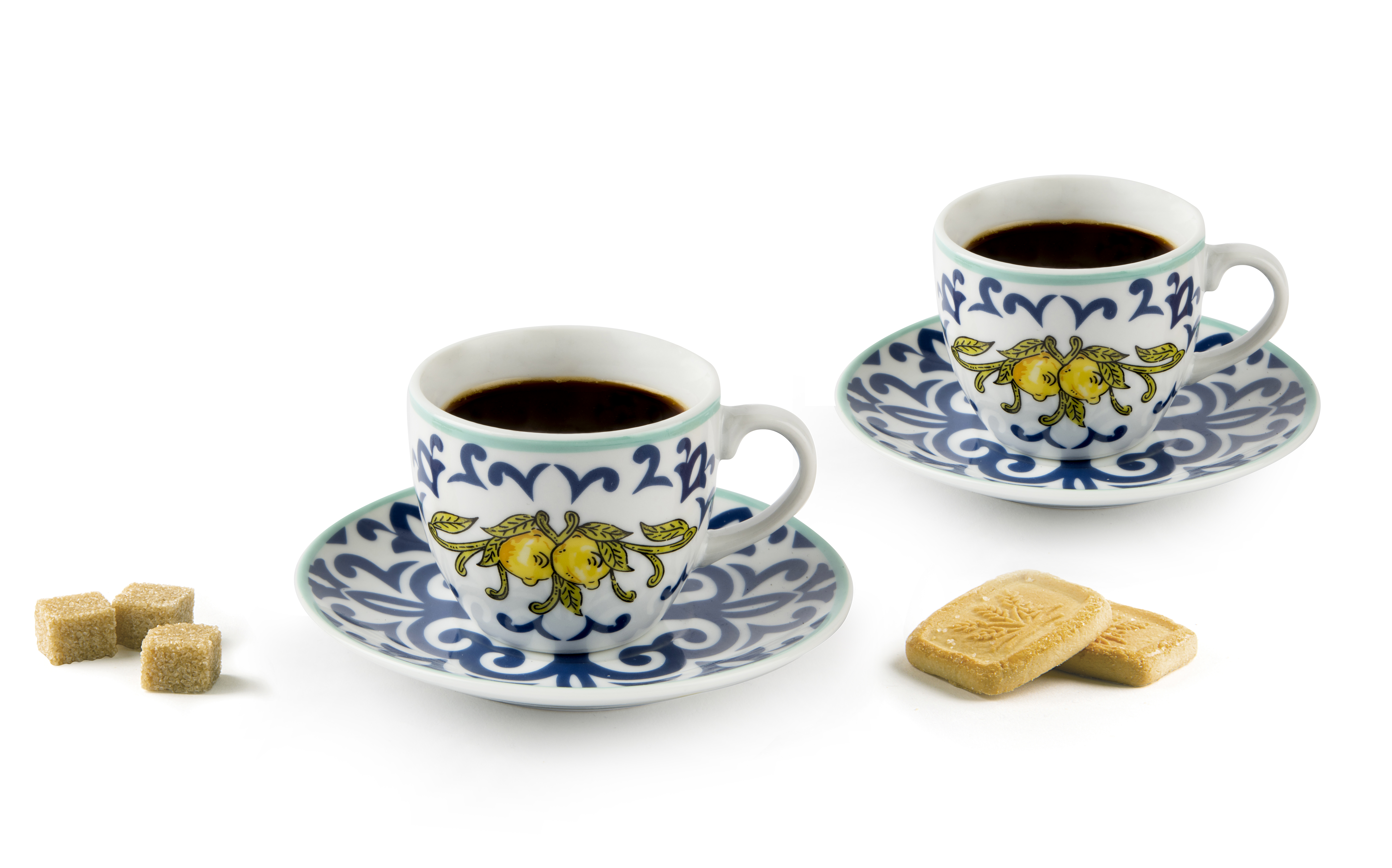 комплект чаши за еспресо EXCELSA AMALFI, 6 броя, 70 мл, елегантен дизайн  

18