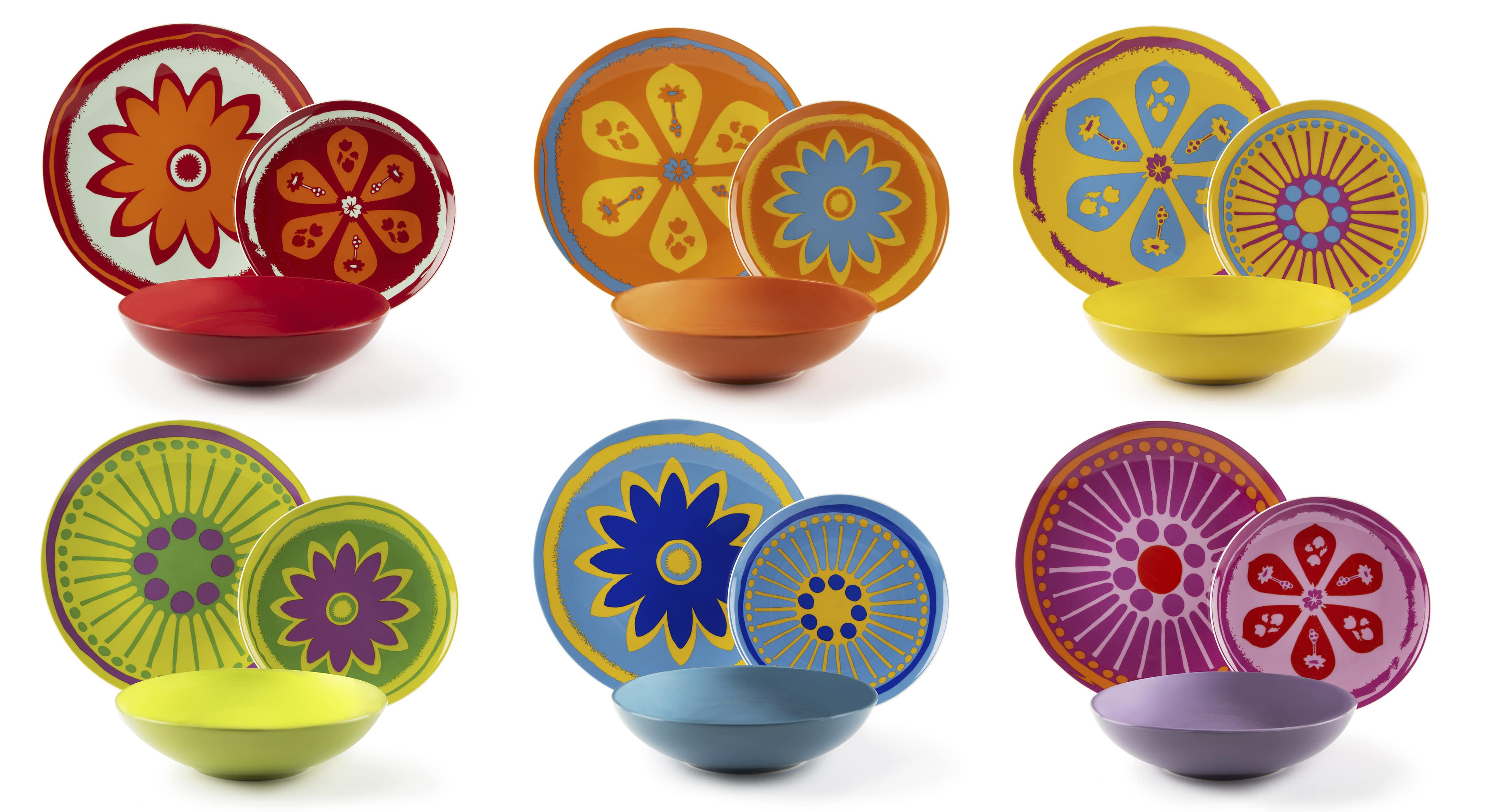 комплект чинии EXCELSA SPRING, 18 части, за дома и ресторант  

12