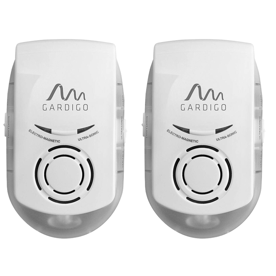 Снимка на Комплект 2 бр. Gardigo "PLUS" за 2х 230 кв.м. Комбиниран ултразвук и електромагнитен уред против мишки, плъхове и пълзящи насекоми за къща или ..., GARDIGO , цена 34.04 лв