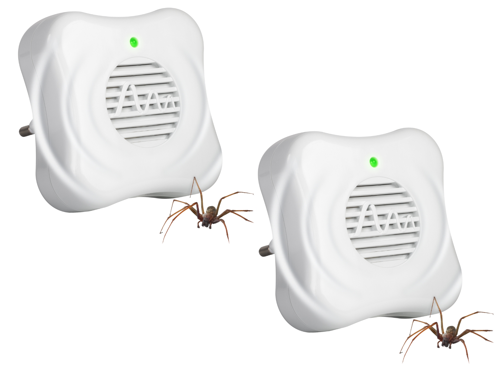 КОМПЛЕКТ: 2 бр Ултразвуков уред против Паяци за 25 кв.м. Gardigo от GARDIGO  — продуктова снимка