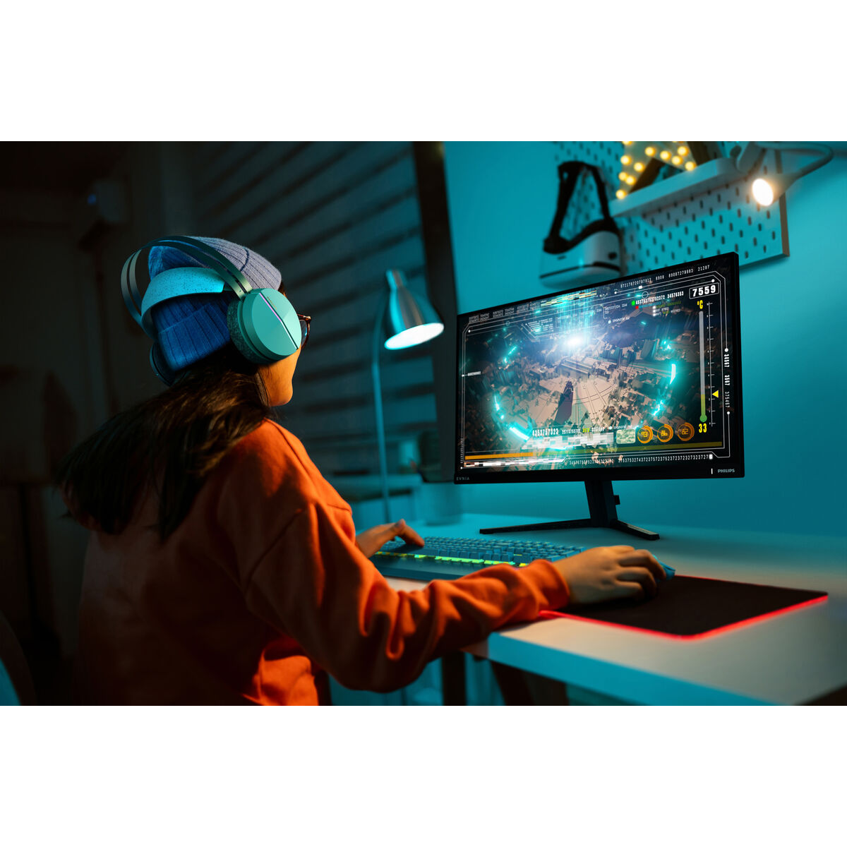 Gaming монитор Philips 27M2N3200S/00 Full HD 27" 165 Hz от Philips — продуктова снимка