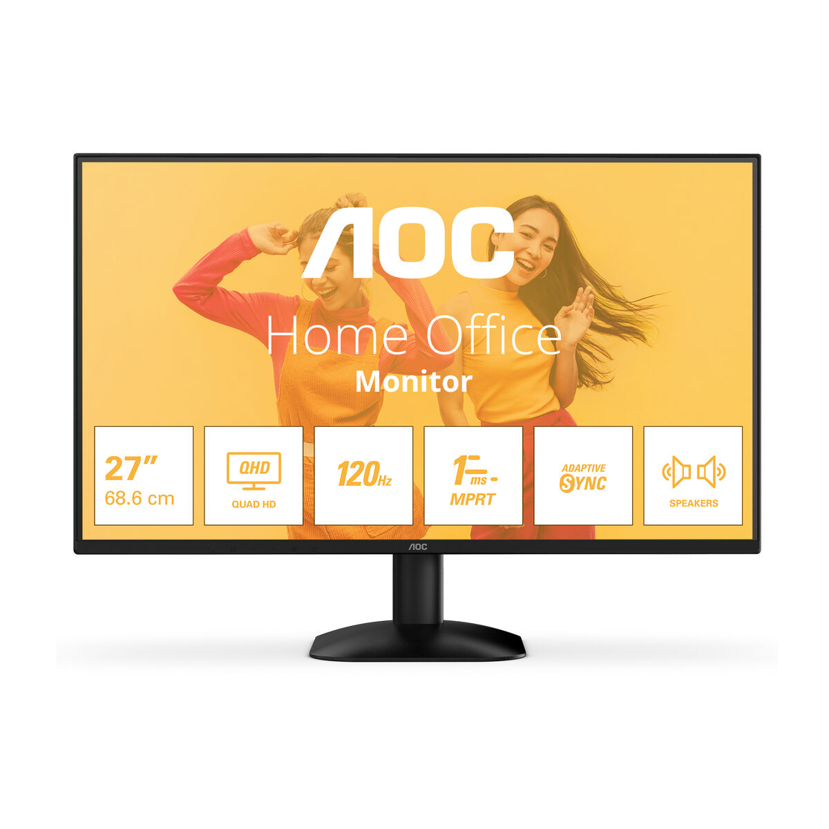 Gaming монитор AOC Q27B35S3 Quad HD 27" — снимка на продукта от AOC