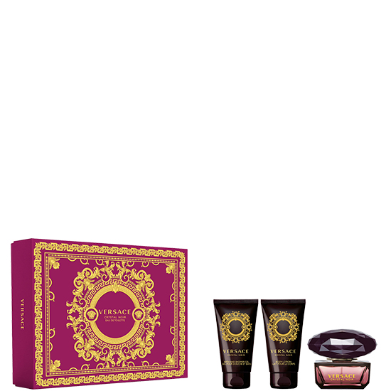 Versace CRYSTAL NOIR комплект 3 части 50 мл - EDT — снимка
