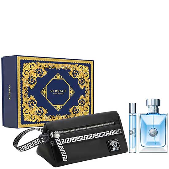 Versace POUR HOMME комплект 3 части 100 мл - EDT — снимка