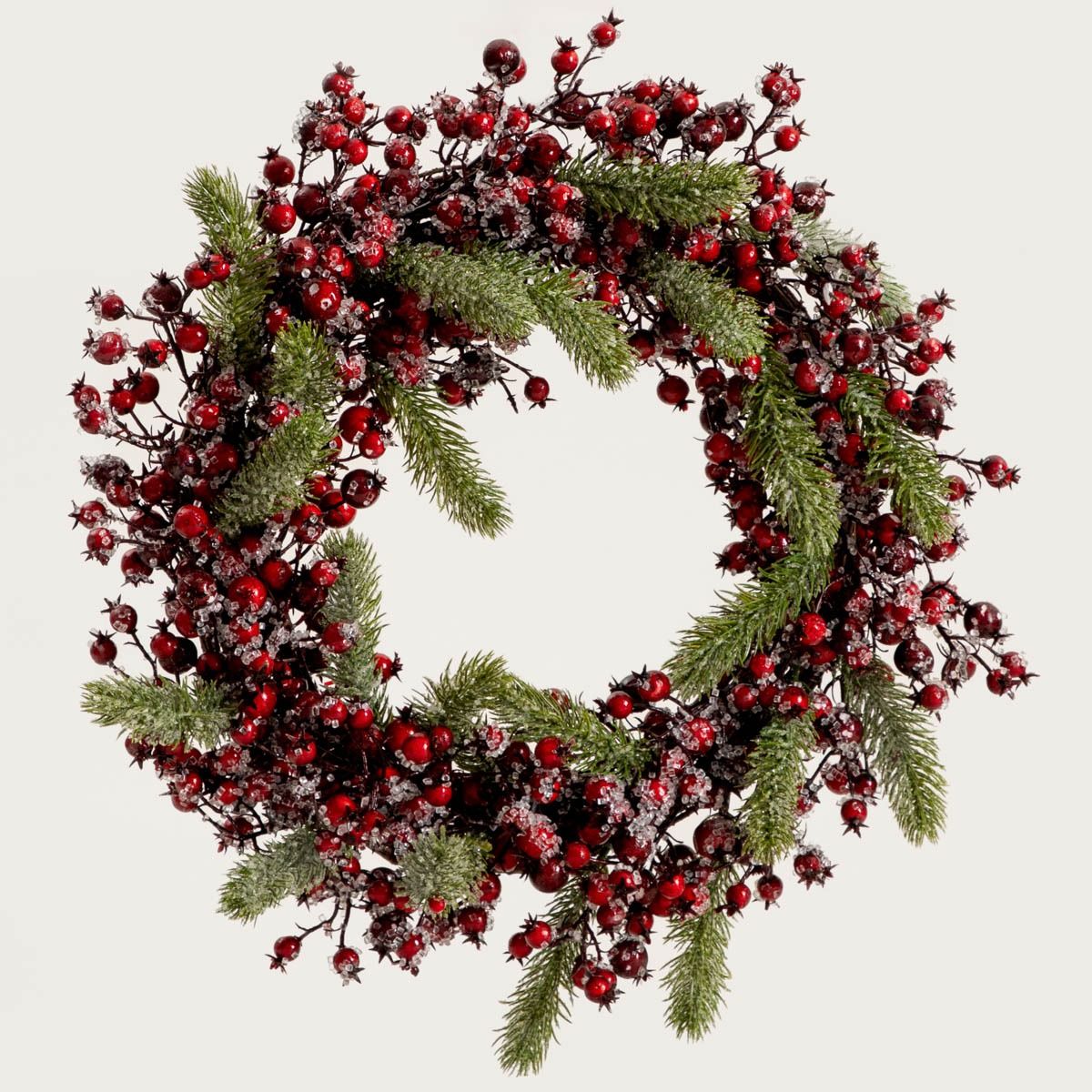 Коледен венец HOMLA FARILA, 50 см, празнична украса, коледна декорация  

6