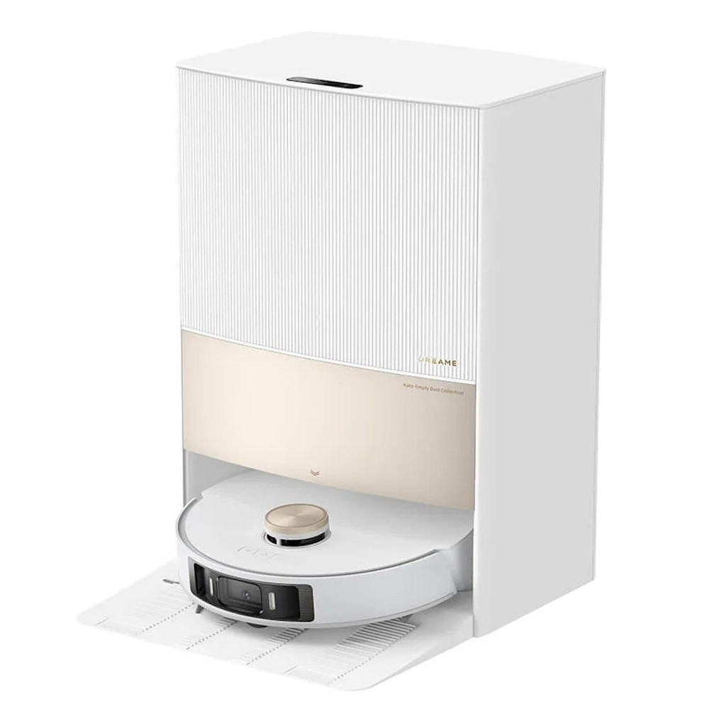 Бяла робот прахосмукачка Dreame L20 Ultra с LDS сензор и автоматизация  

19.