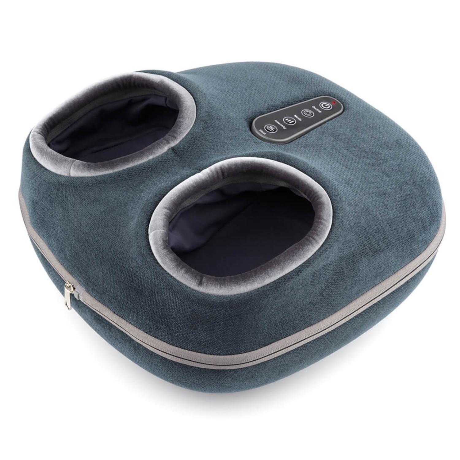 Масажор за крака 2в1 Medivon Artemis, 30W, 3 скорости, 3 нива, Загряване, Таймер, Дистанционно, Тиха работа, Син от Medivon — продуктова снимка