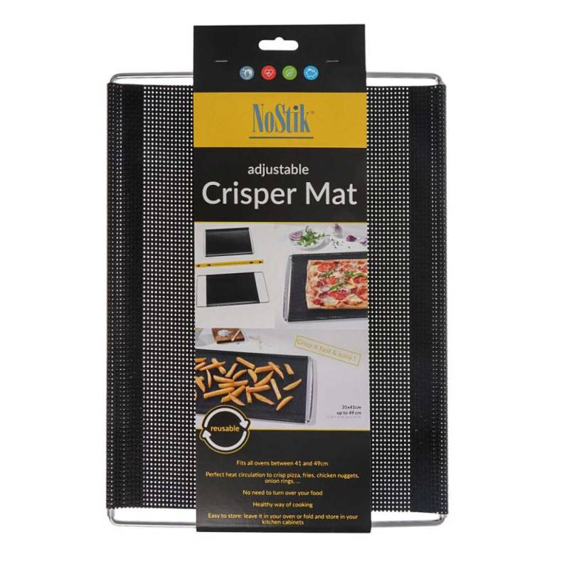 Незалепваща подложка за печене NoStik 1DDD373, 31x41см, Многократна употреба, До 260 C, Черен — продуктова снимка