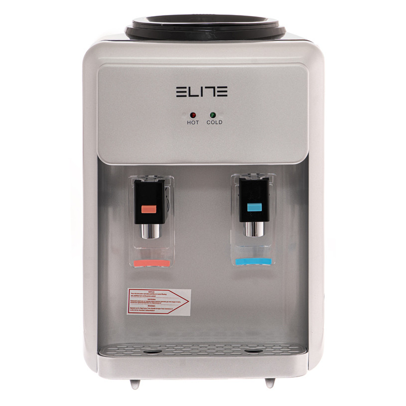 Диспенсър за вода ELITE WDE-2539GR, Затопляне 5 л/ч, Охлаждане 0.75 л/ч, Бял — снимка на продукта от Elite