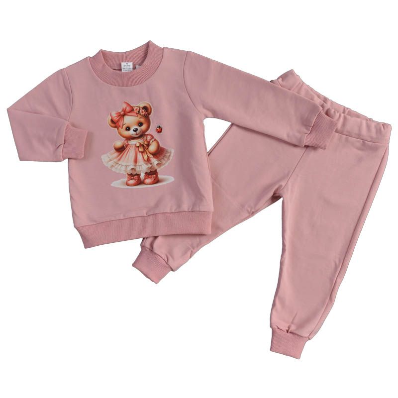 Памучен детски комплект Меченце с Панделка лека вата от Svetli Baby — продуктова снимка