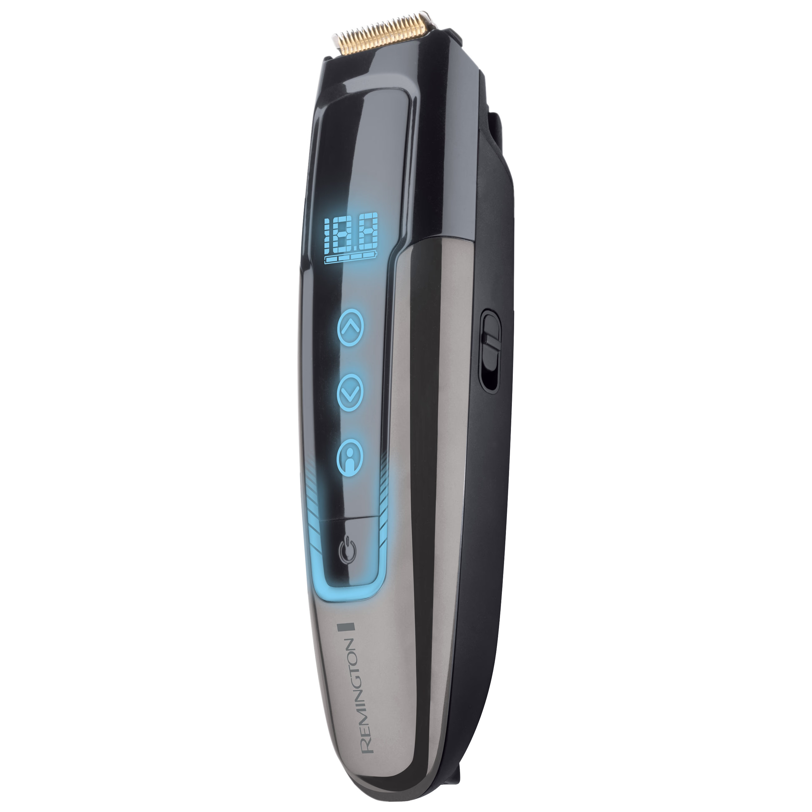 Тример за брада Remington MB4700 TouchTech, 175 дължини, Auto Turbo, Автономия 50 мин, USB, Черен от Remington — продуктова снимка