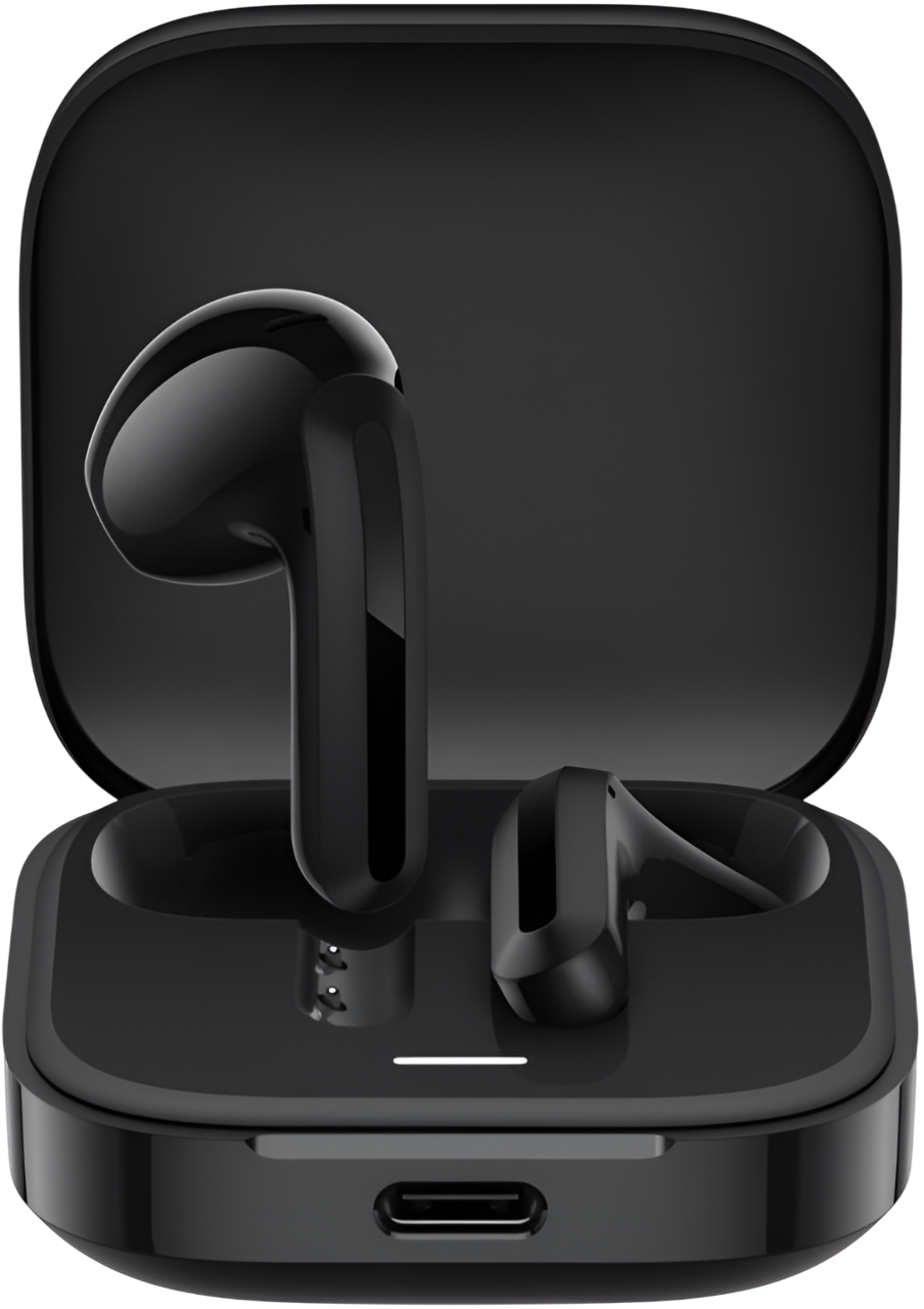 Безжични слушалки Xiaomi Redmi Buds 6 Active Black, черни – BHR8396GL — снимка на продукта от AirTrade