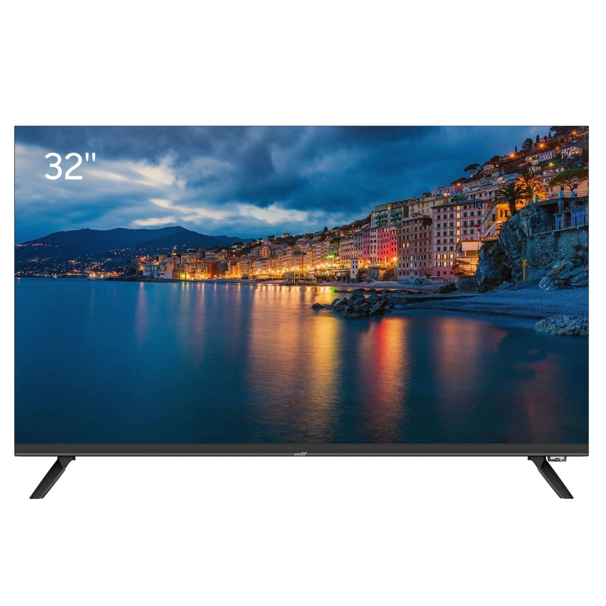 Телевизор Elit L-32024ST2, 32", 81см, Клас Е, 1366x768 HD Ready, 170 cd/m² — снимка