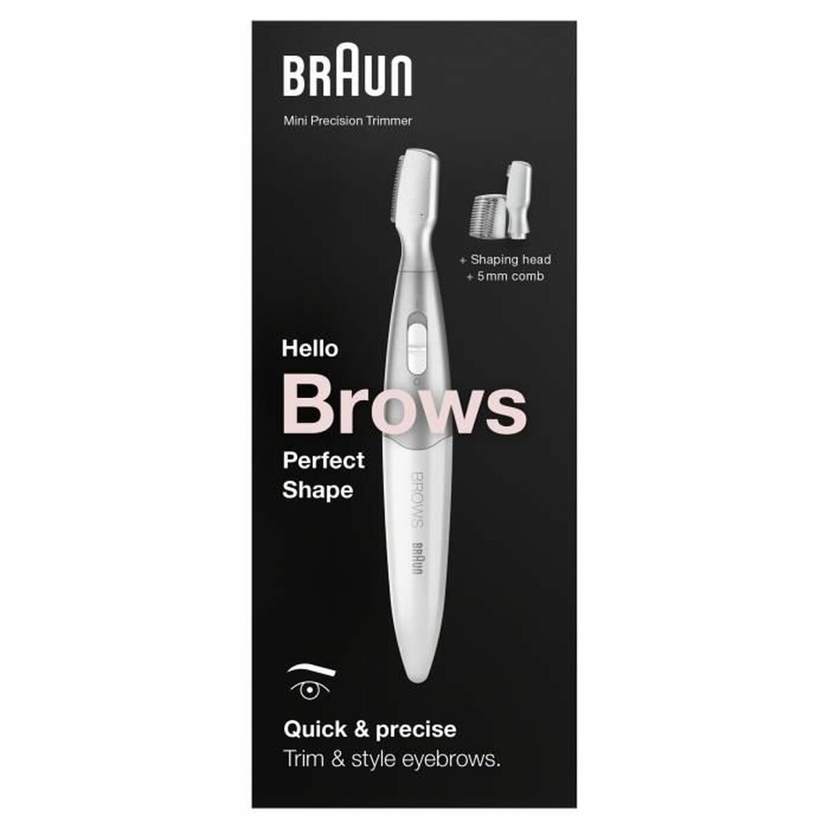 Eлектрическа машинка за подстригване Braun FG1106 BIKINI Неръждаема стомана от Braun — продуктова снимка