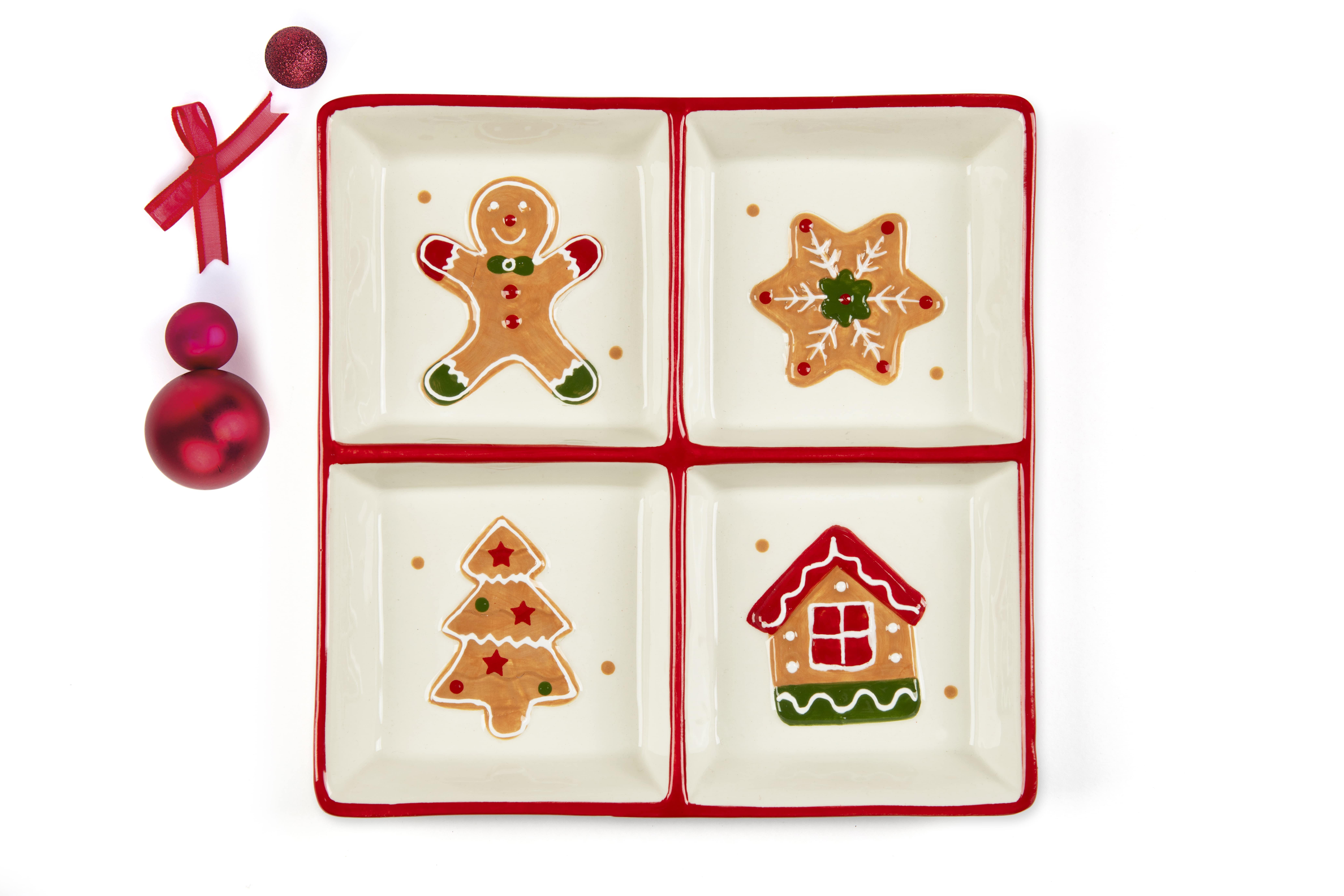 Плато EXCELSA WONDERFUL GINGER, декоративно, за сервиране на ястия и десерти, стилно и практично, за празнична маса  

20