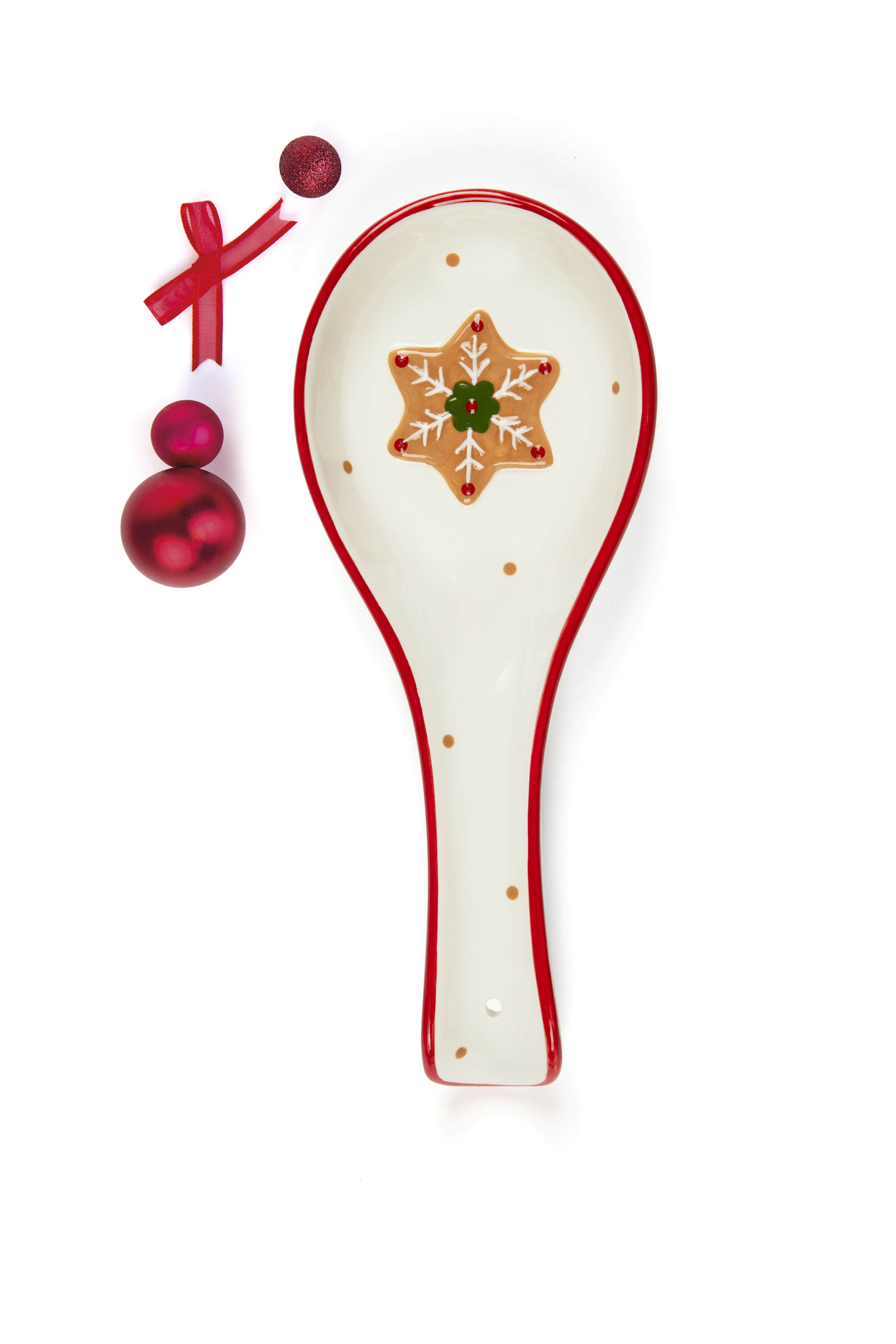 Подложка за лъжица EXCELSA WONDERFUL GINGER, декоративна, за защита на повърхността, с празничен дизайн, за кухня  

18