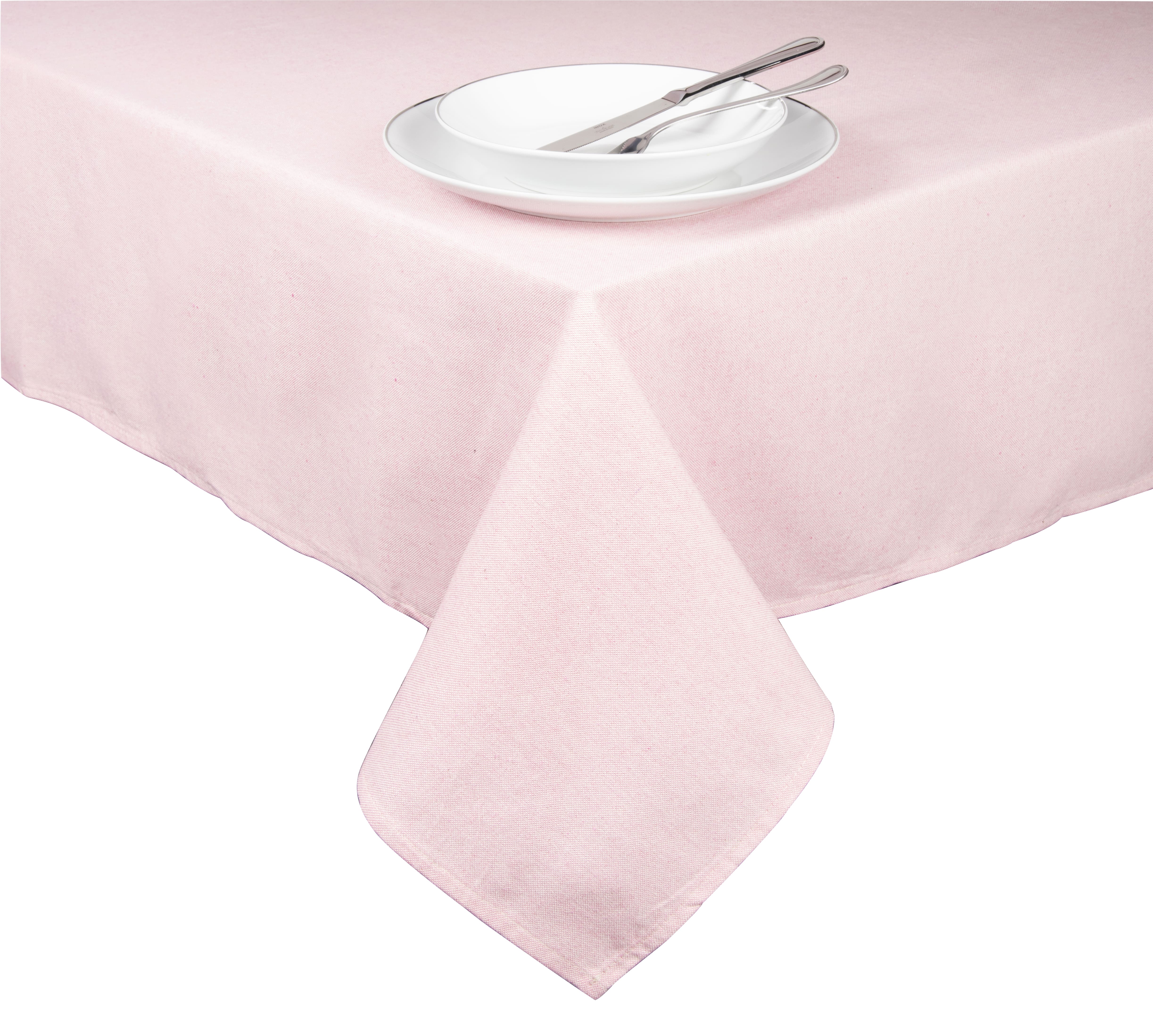 Розова покривка EXCELSA PASTEL COLOR, 140x240 см., за маса, стилна и практична, за празнични и ежедневни поводи  

15