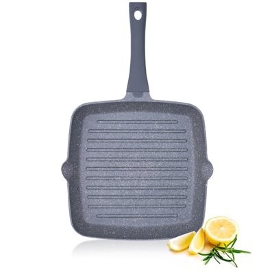 Грил тиган DUKA GOTA COOK 28 см., антипригарен, за грил и готвене, цена 60 лв.  

10