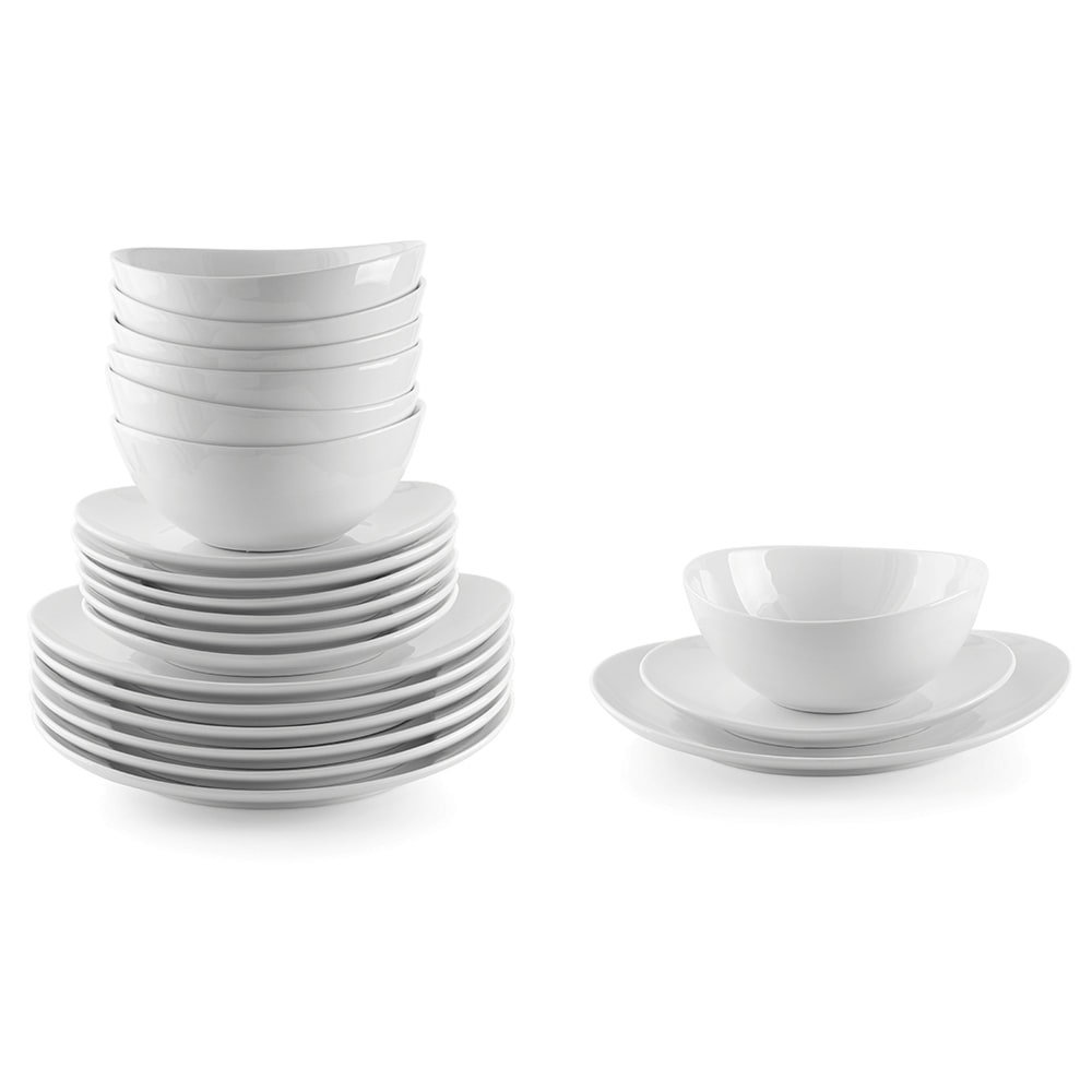 Сет за хранене DUKA TIME с 18 ел., стилен дизайн, за цялото семейство, снимка  

8