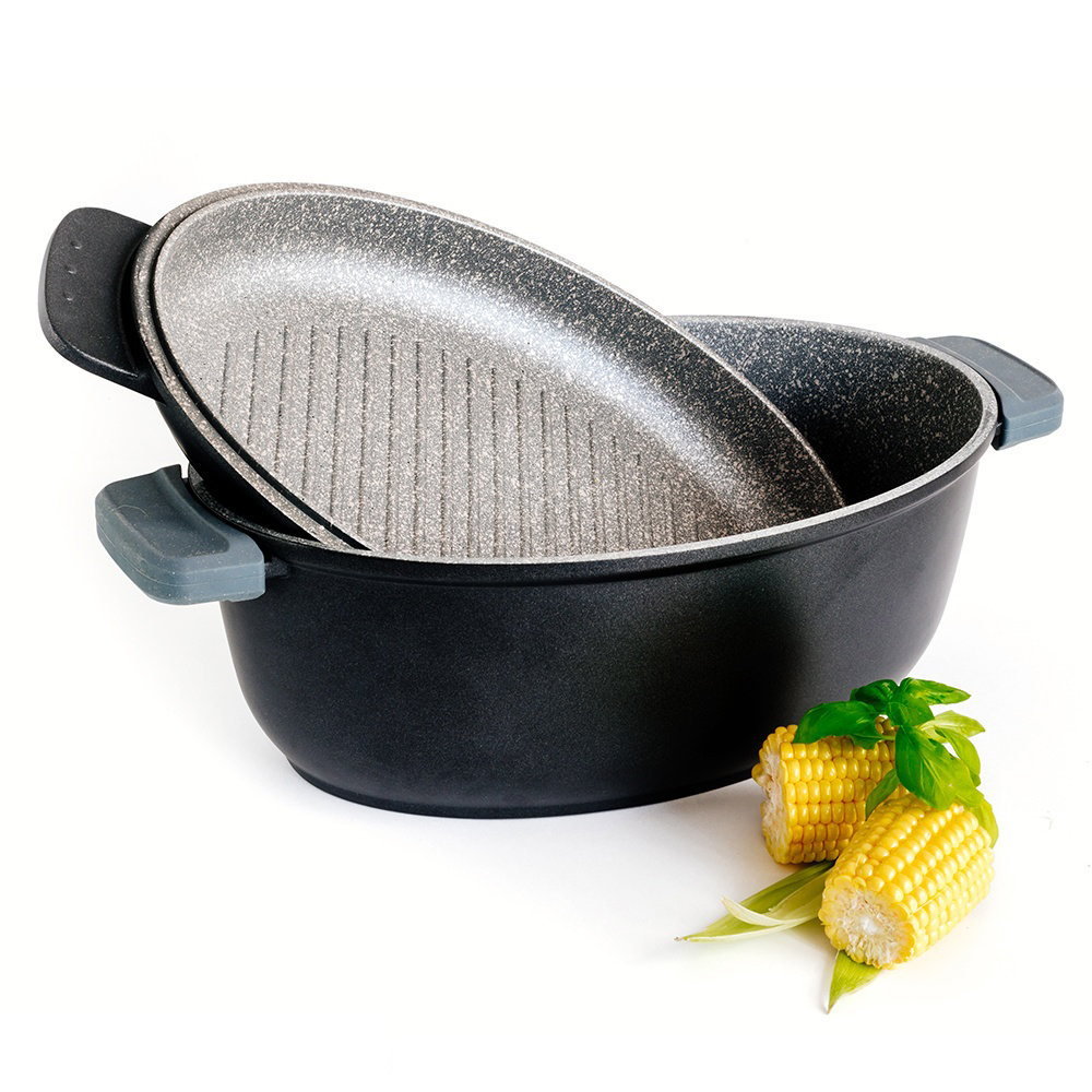 Съд за готвене DUKA GOTA COOK 5.6 л., стъклен капак, за готвене, снимка  

7